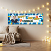 Personalised Party Banner For Kids Birthday Kids Birthday Lego Toy Bricks Photo