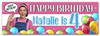 Personalised Party Banner For Kids Birthday Ms Rachel