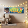 Personalised Party Banner For Kids Birthday Peter Pan Photo