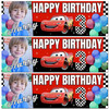 Personalised Party Banner For Kids Birthday Cars Photo