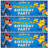 Personalised Party Banner For Kids Birthday Pokémon