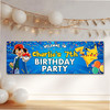 Personalised Party Banner For Kids Birthday Pokémon