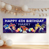 Personalised Party Banner For Kids Birthday Power Rangers