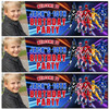 Personalised Party Banner For Kids Birthday Power Rangers Photo
