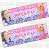 Personalised Party Banner For Kids Birthday Disney Princess Aurora