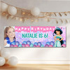 Personalised Party Banner For Kids Birthday Disney Princess Jasmine