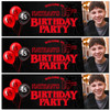 Personalised Party Banner For Kids Birthday Stranger Things Balloons Photo