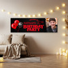 Personalised Party Banner For Kids Birthday Stranger Things Balloons Photo