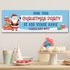 Personalised Party Banner For Christmas Party Book Company Santa Gift
