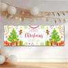 Personalised Party Banner For Christmas Tree Drinks Gingerbread