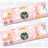 Personalised Party Banner For Baby Shower Photo Girl Stork Pram Pink