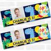 Personalised Party Banner For Kids Birthday Dinosaurs Photo