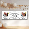 Personalised Party Banner For 20th Wedding Anniversary China 20 Years Photo