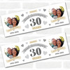 Personalised Party Banner For 30th Wedding Anniversary Pearl 30 Years Photo
