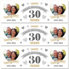 Personalised Party Banner For 30th Wedding Anniversary Pearl 30 Years Photo