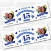 Personalised Party Banner For 45th Wedding Anniversary Sapphire 45 Years Photo