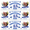 Personalised Party Banner For 45th Wedding Anniversary Sapphire 45 Years Photo