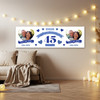 Personalised Party Banner For 45th Wedding Anniversary Sapphire 45 Years Photo