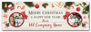 Personalised Party Banner For Christmas Party Company Photo Stocking Wood