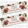 Personalised Party Banner For Christmas Party Photo Stocking Wood