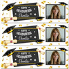 Personalised Party Banner For Graduation Photo Hat Scroll Gold