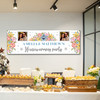 Personalised Party Banner For Housewarming New Home Photo Flowers Birdhouse