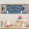 Personalised Party Banner For Funeral Wake Celebration Of Life Photo Female
