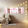Personalised Party Banner For Valentine's Day Husband Photo Love Hearts