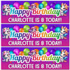 Personalised Party Banner For Kids Birthday Unicorns