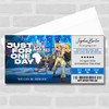 Just For One Day Live Aid Musical Personalised Voucher Surprise Theatre Ticket