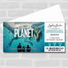 Prehistoric Planet Discovering Dinosaurs Personalised Voucher Surprise Ticket