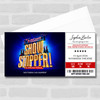 Showstopper The Improvised Musical Personalised Voucher Surprise Theatre Ticket