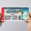 The Bahamas Caribbean Pass Personalised Gift Voucher Surprise Trip Ticket