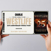 Westlife 25th Anniversary Personalised Gift Voucher Surprise Concert Ticket