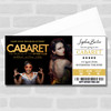 Cabaret Personalised Gift Voucher Surprise Theatre Ticket