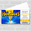 Hercules Personalised Gift Voucher Surprise Theatre Ticket
