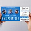 Hms Pinafore Personalised Gift Voucher Surprise Theatre Ticket