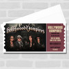 Hollywood Vampires Concert Tour Personalised Gift Voucher Surprise Ticket