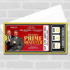 I'm Sorry Im Prime Minister Personalised Gift Voucher Surprise Theatre Ticket