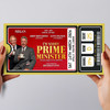 I'm Sorry Im Prime Minister Personalised Gift Voucher Surprise Theatre Ticket