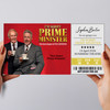 I'm Sorry Prime Minister Personalised Gift Voucher Surprise Theatre Ticket