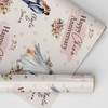 Personalised Wrapping Paper 20th China Wedding Anniversary Couple Gift Wrap