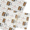 Personalised Wrapping Paper 2nd Cotton Wedding Anniversary Photo Gift Wrap