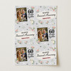 Personalised Wrapping Paper 60th Diamond Wedding Anniversary Photo Gift-Wrap
