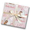 Personalised Wrapping Paper Baby Shower Gender Reveal Pink Its A Girl Photo