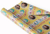Personalised Wrapping Paper Easter Photo Bunny Eggs Yellow Custom Gift Wrap