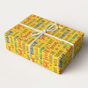 Personalised Wrapping Paper Get Well Soon Yellow Stars Custom Gift Wrap