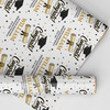 Personalised Wrapping Paper Graduation Congrats Hat Custom Gift Wrap