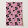 Personalised Wrapping Paper Graduation Female Her Pink Background Graduation Hat