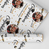 Personalised Wrapping Paper Graduation Uni And Year Custom Gift Wrap